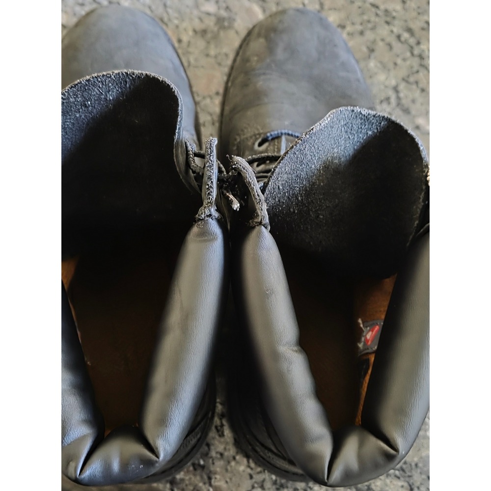 Timberland Classic 6 Inch Waterproof Boots Black Nubuck Mens 10.5 TB 019039 001 - Picture 7 of 10